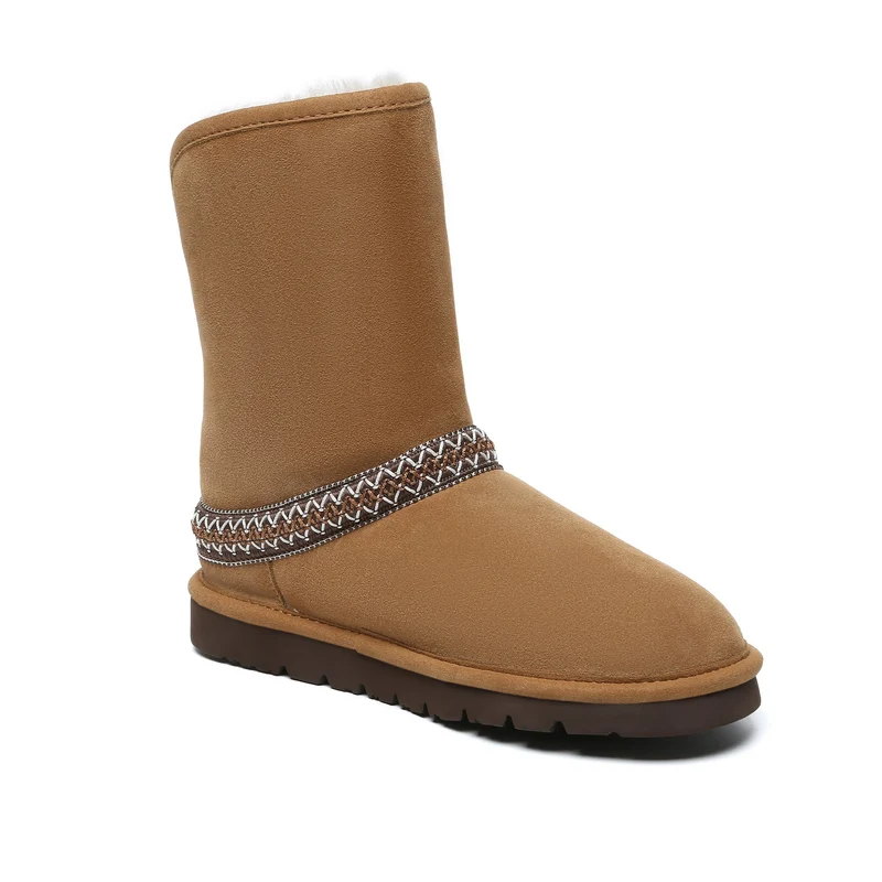 Bohemian Knitted UGG Short Classic Boots