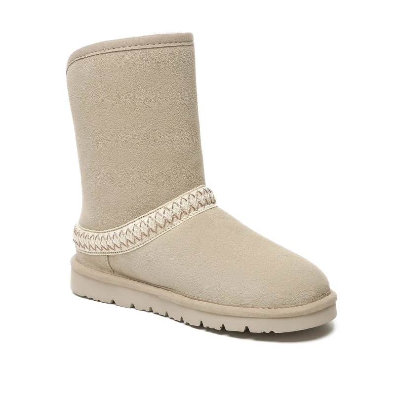 Bohemian Knitted UGG Short Classic Boots