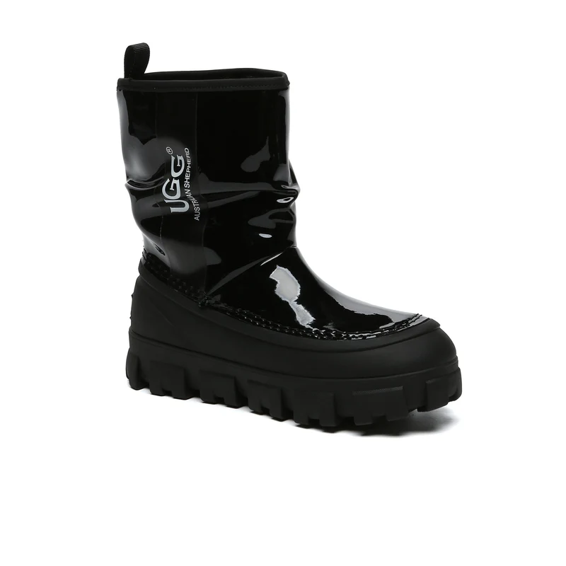 UGG Chunky Sheepskin Rain Boots