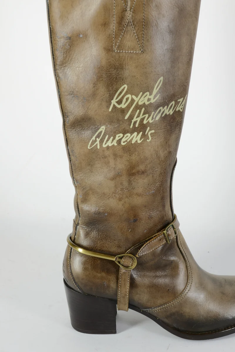 Stiefel Leder braun