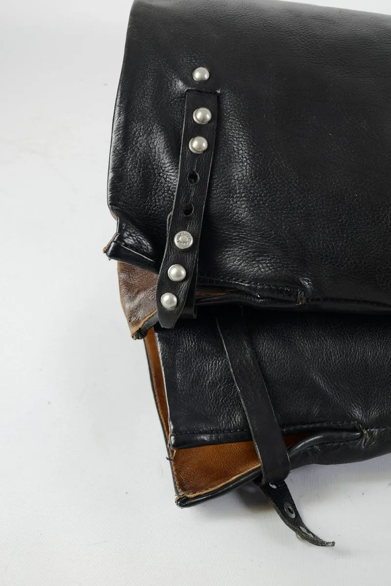 Hohe Stiefel Leder schwarz
