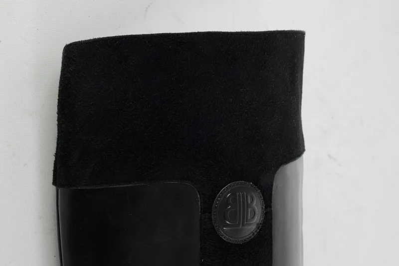 Stiefel Leder schwarz