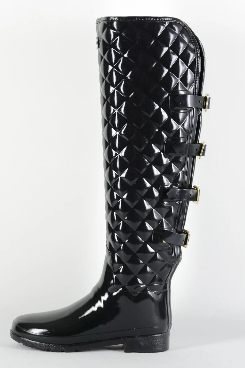 Gummistiefel schwarz