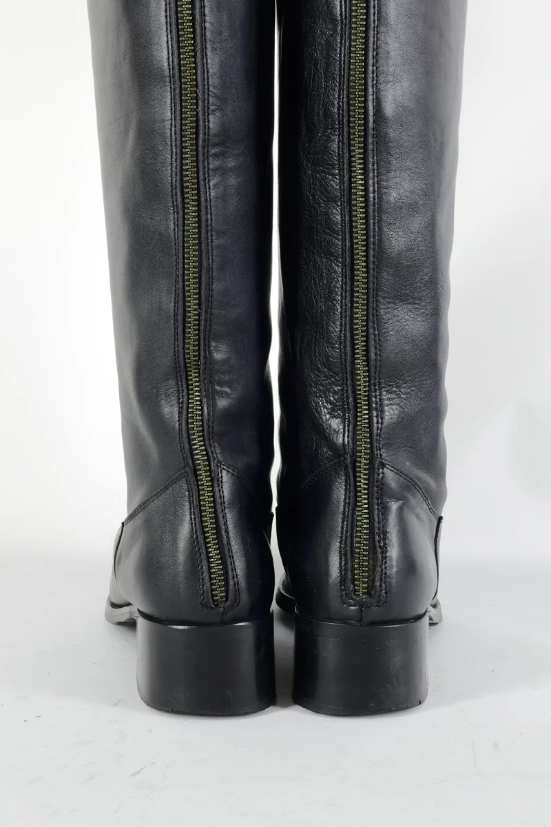 Stiefel Leder schwarz