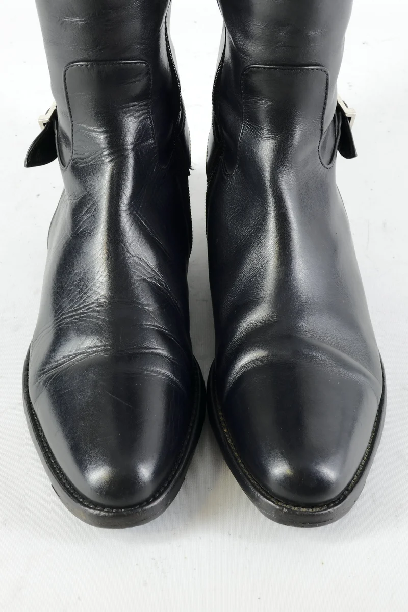 Stiefel Leder schwarz
