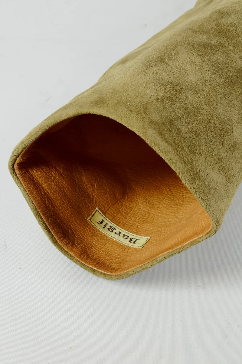 Vintage-Stiefel Wildleder schlamm