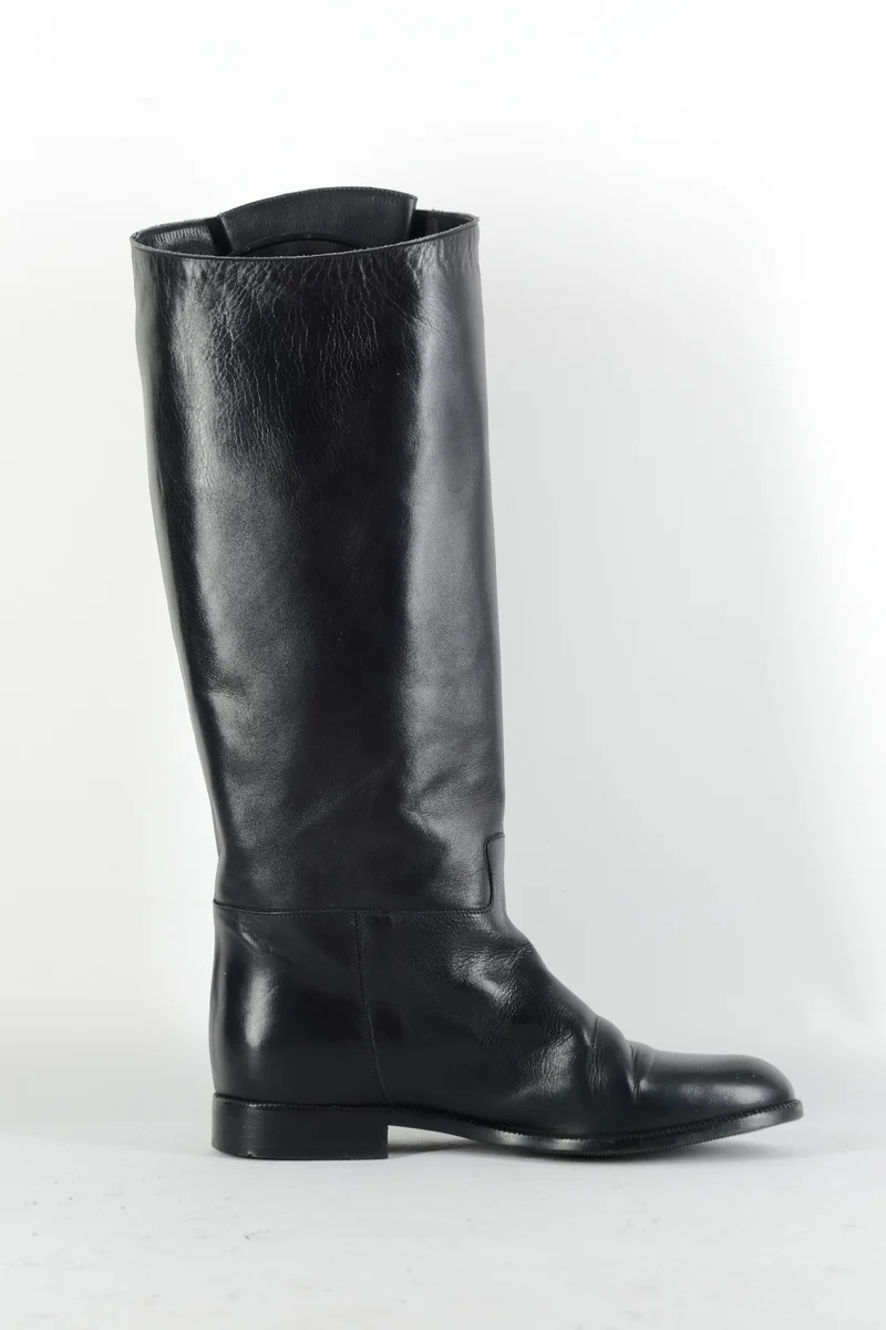 Stiefel Leder schwarz