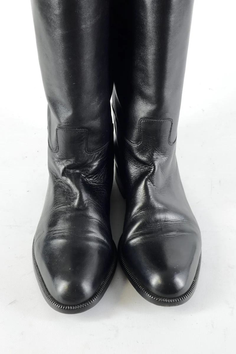 Stiefel Leder schwarz