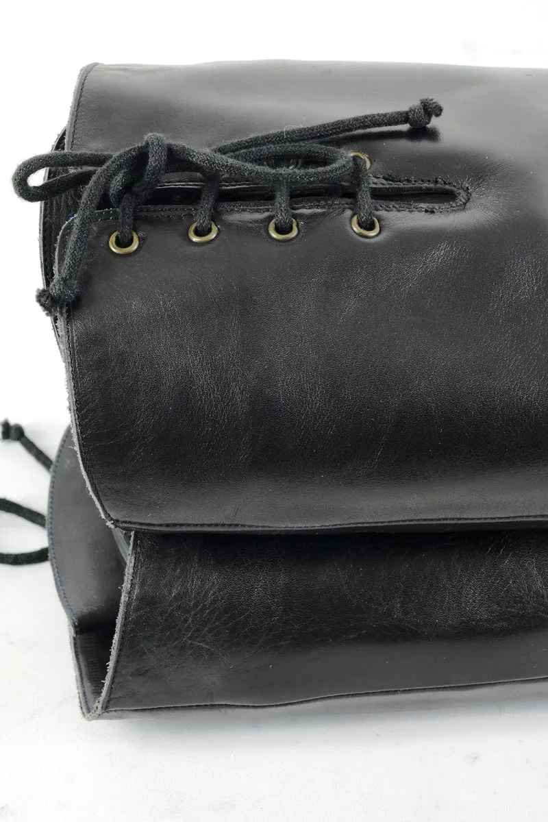 Stiefel Leder schwarz