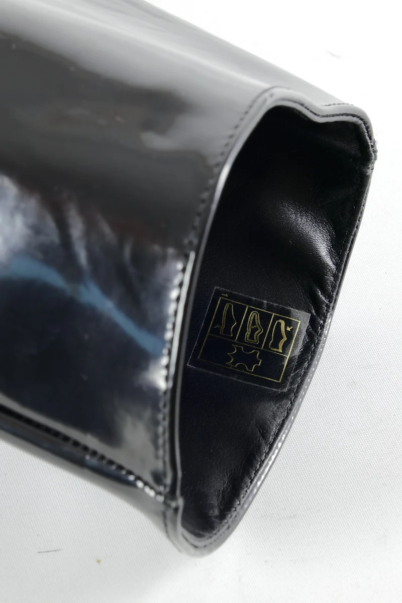 Stiefel Leder schwarz