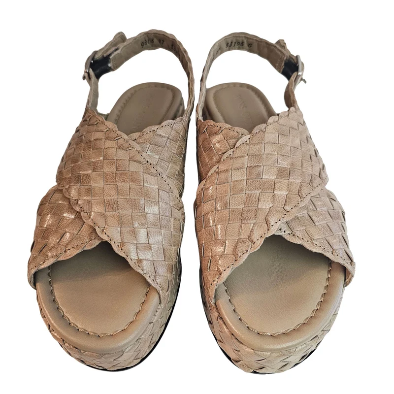 Pons Quintana, Plateausandalette in Beige