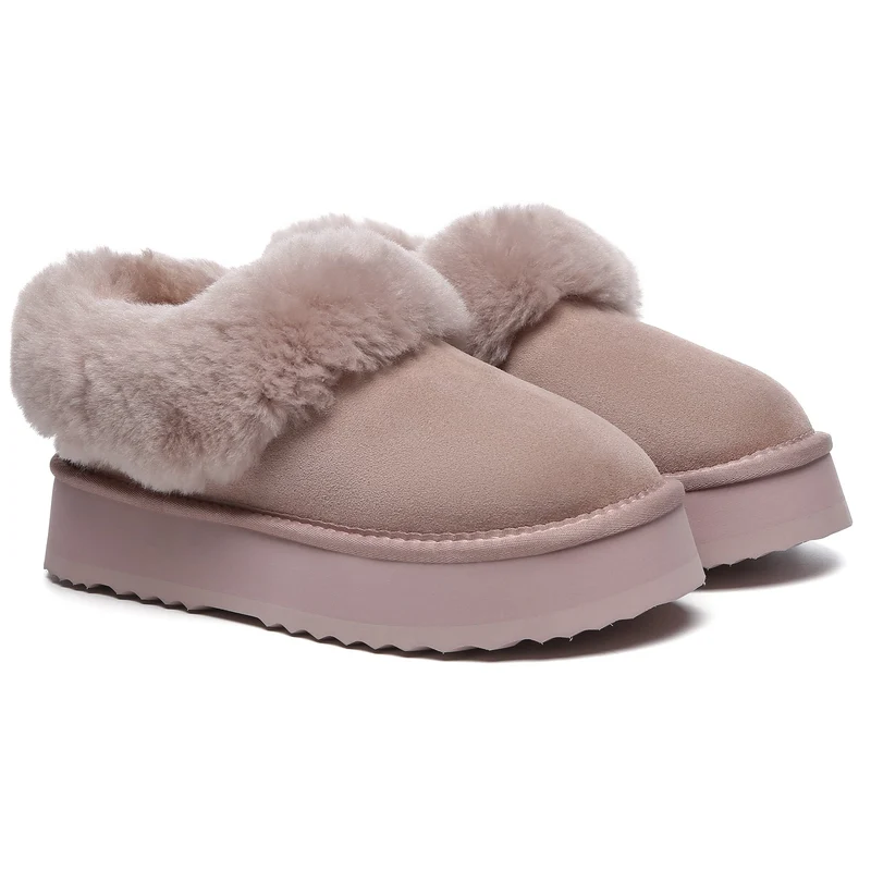 Claire UGG Platform Ankle Slippers