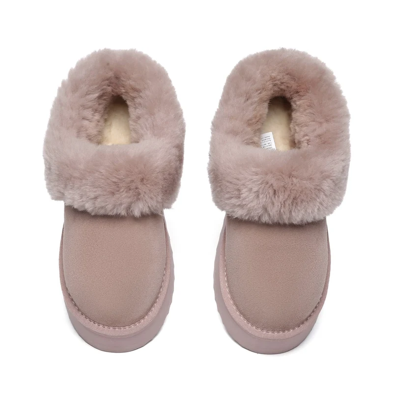 Claire UGG Platform Ankle Slippers