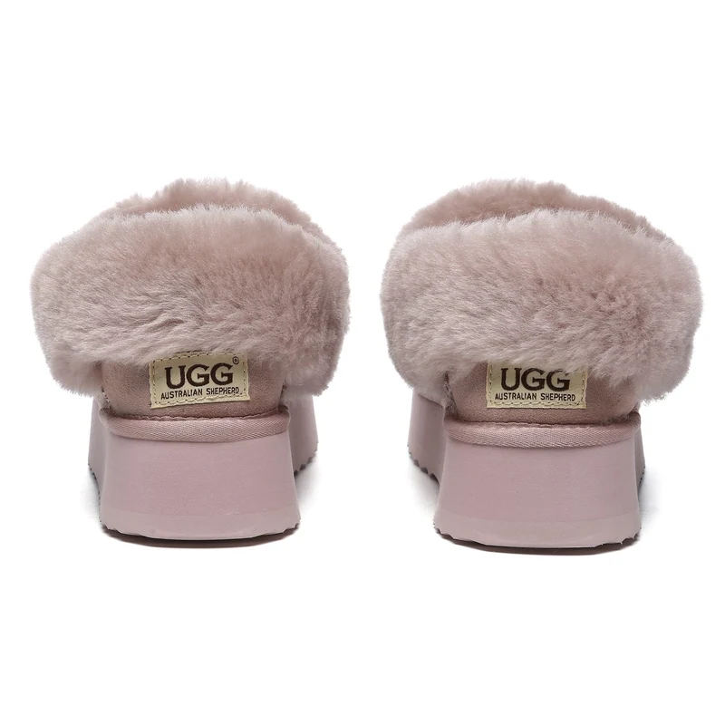 Claire UGG Platform Ankle Slippers