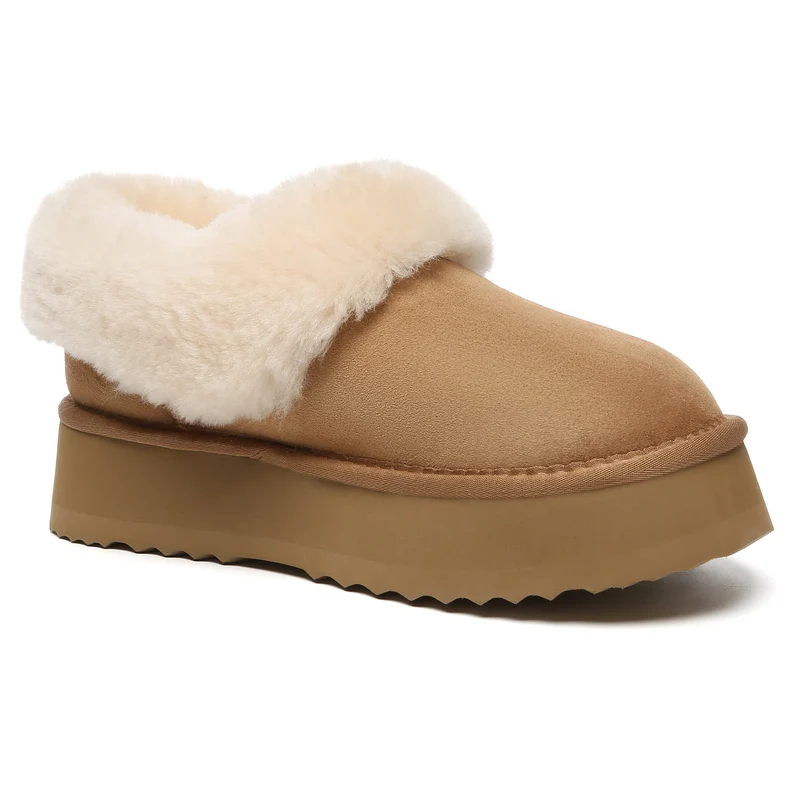 Claire UGG Platform Ankle Slippers