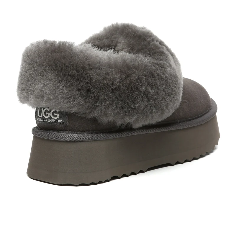 Claire UGG Platform Ankle Slippers