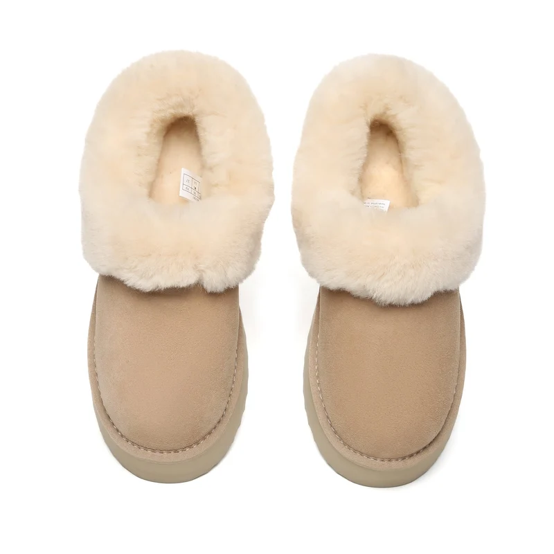 Claire UGG Platform Ankle Slippers