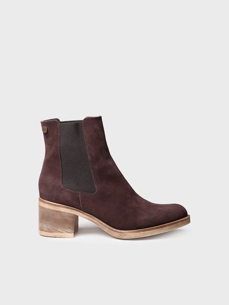 Bota de piel para mujer | ZAIRA-SY