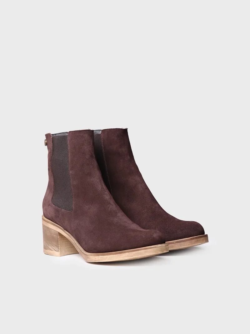 Bota de piel para mujer | ZAIRA-SY