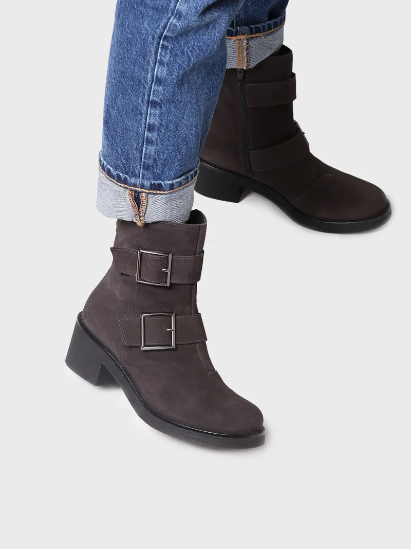 Bota de piel para mujer | PETRA-SY