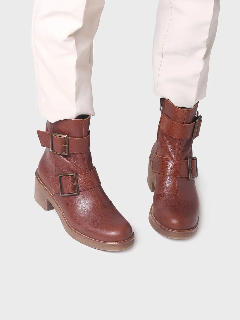 Bota de piel para mujer | PETRA-PO