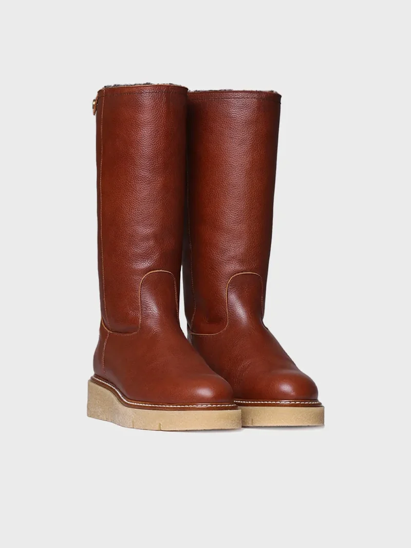 Bota para mujer en piel | NALTAR-PO