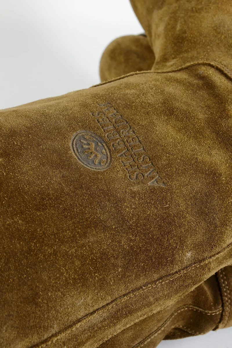 Hohe Stiefel Wildleder braun