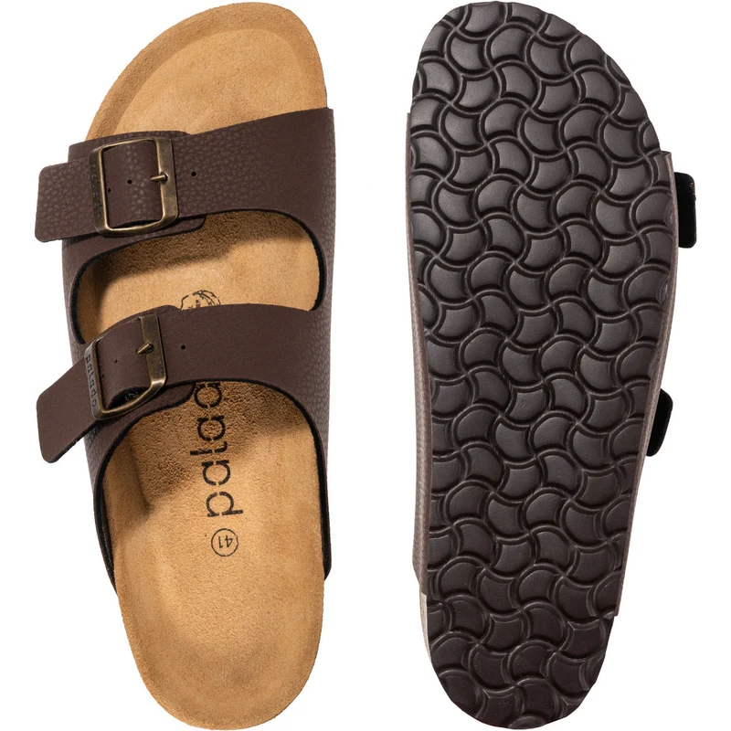 Korfu Herren Braun Pebble