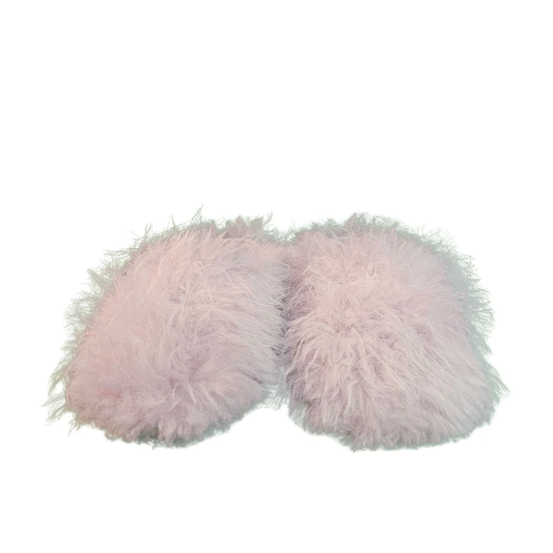 Macarena,Hausschuh, Pantolette in plüschigen Rosa