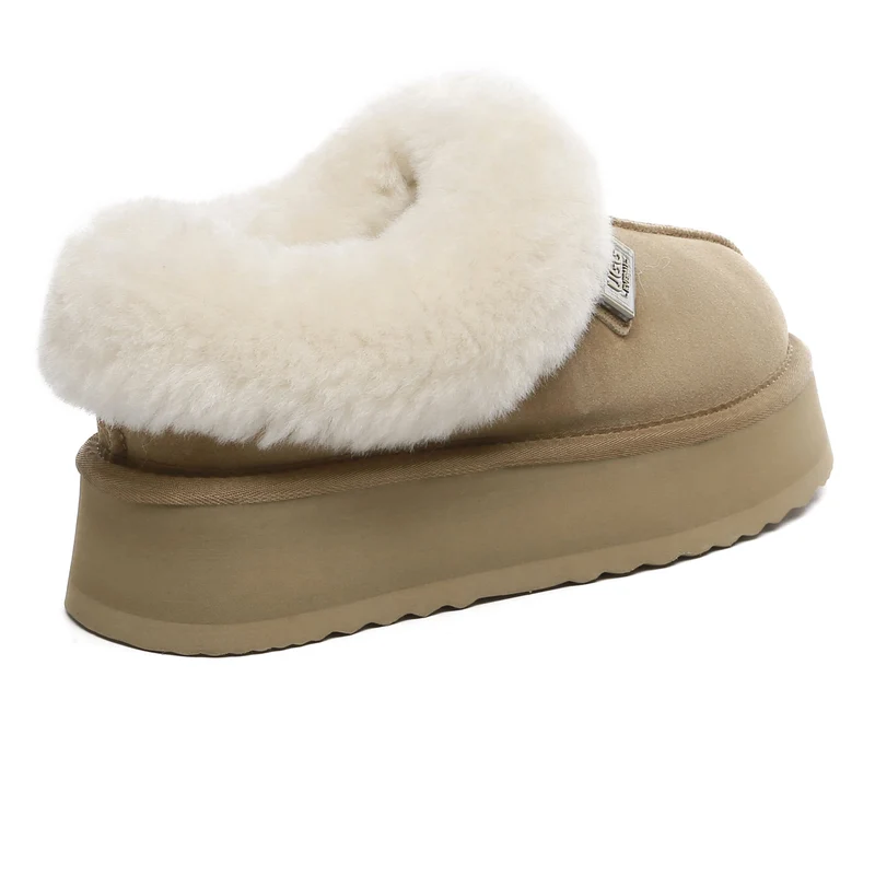 Platform Ankle UGG Slippers
