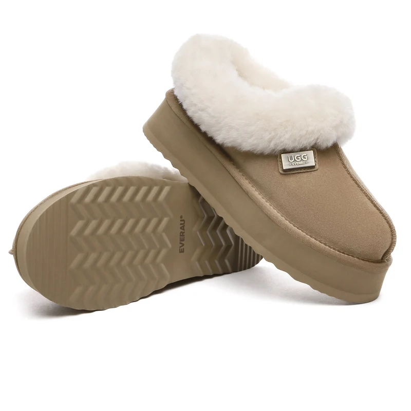 Platform Ankle UGG Slippers