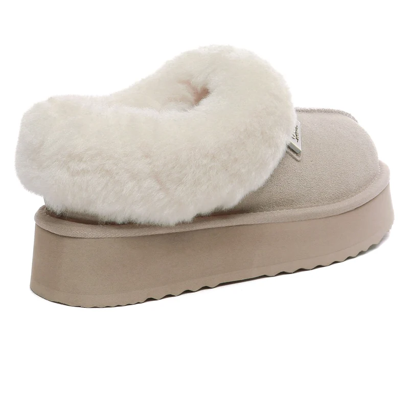 Platform Ankle UGG Slippers