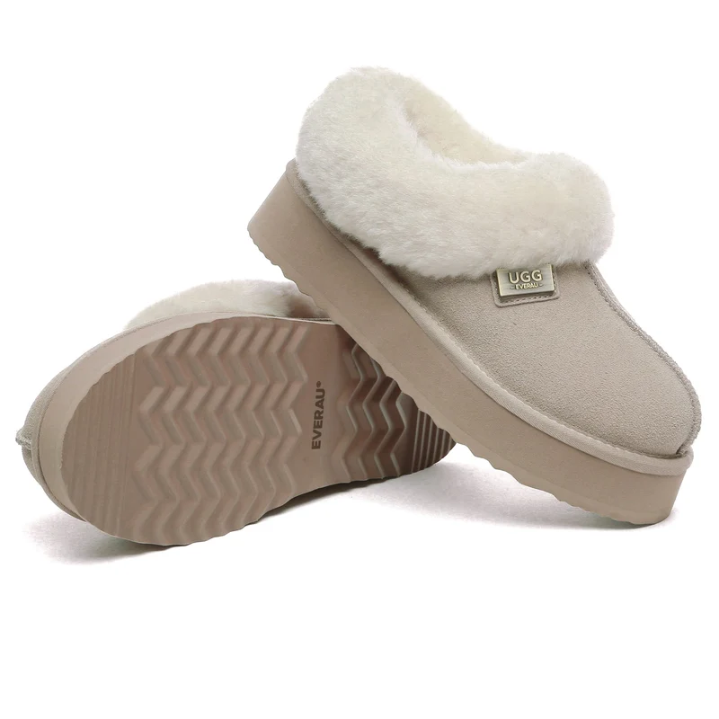 Platform Ankle UGG Slippers