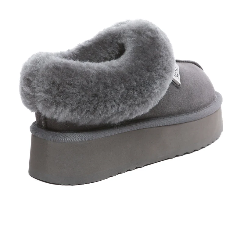 Platform Ankle UGG Slippers