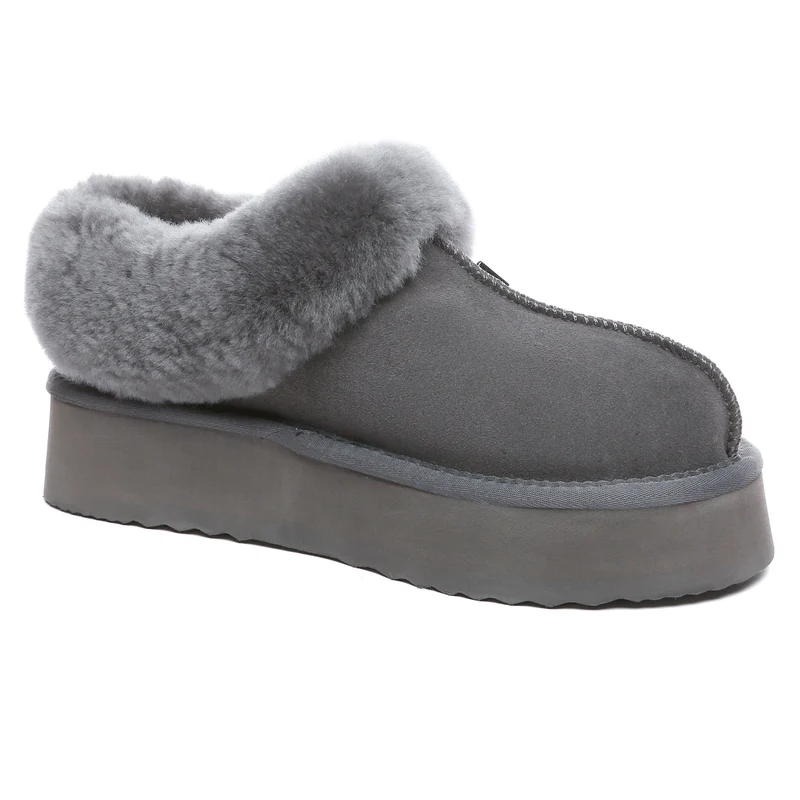 Platform Ankle UGG Slippers