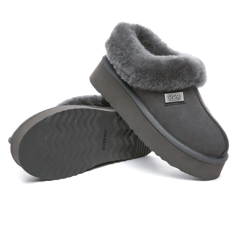 Platform Ankle UGG Slippers