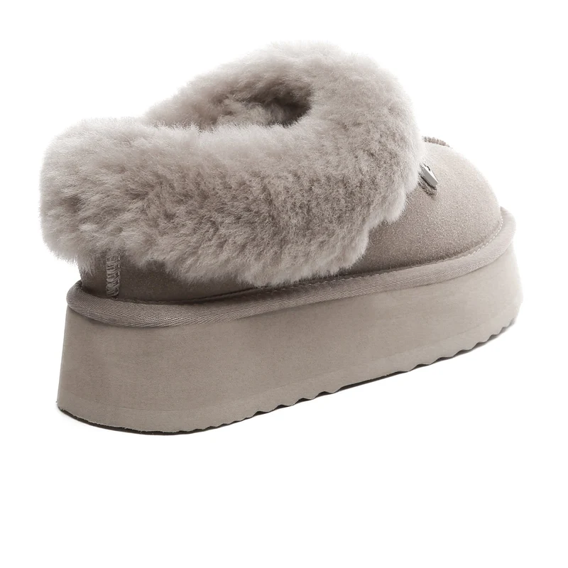 Platform Ankle UGG Slippers