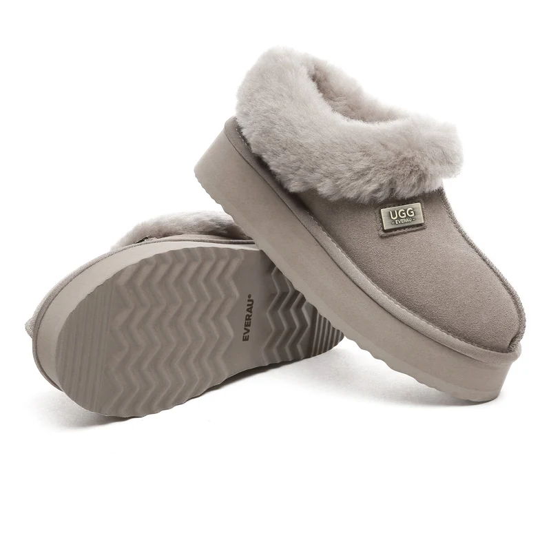 Platform Ankle UGG Slippers