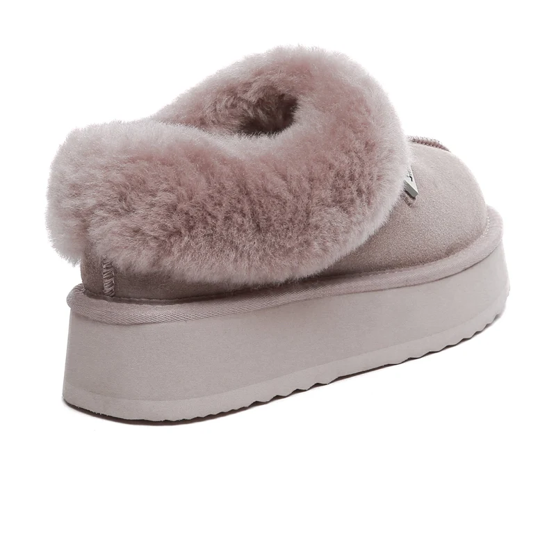 Platform Ankle UGG Slippers
