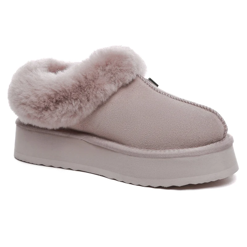 Platform Ankle UGG Slippers