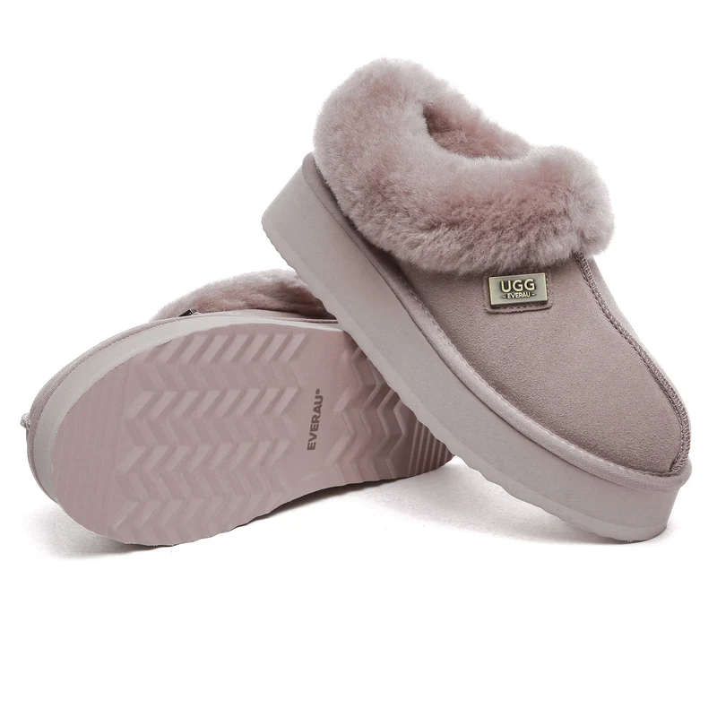 Platform Ankle UGG Slippers