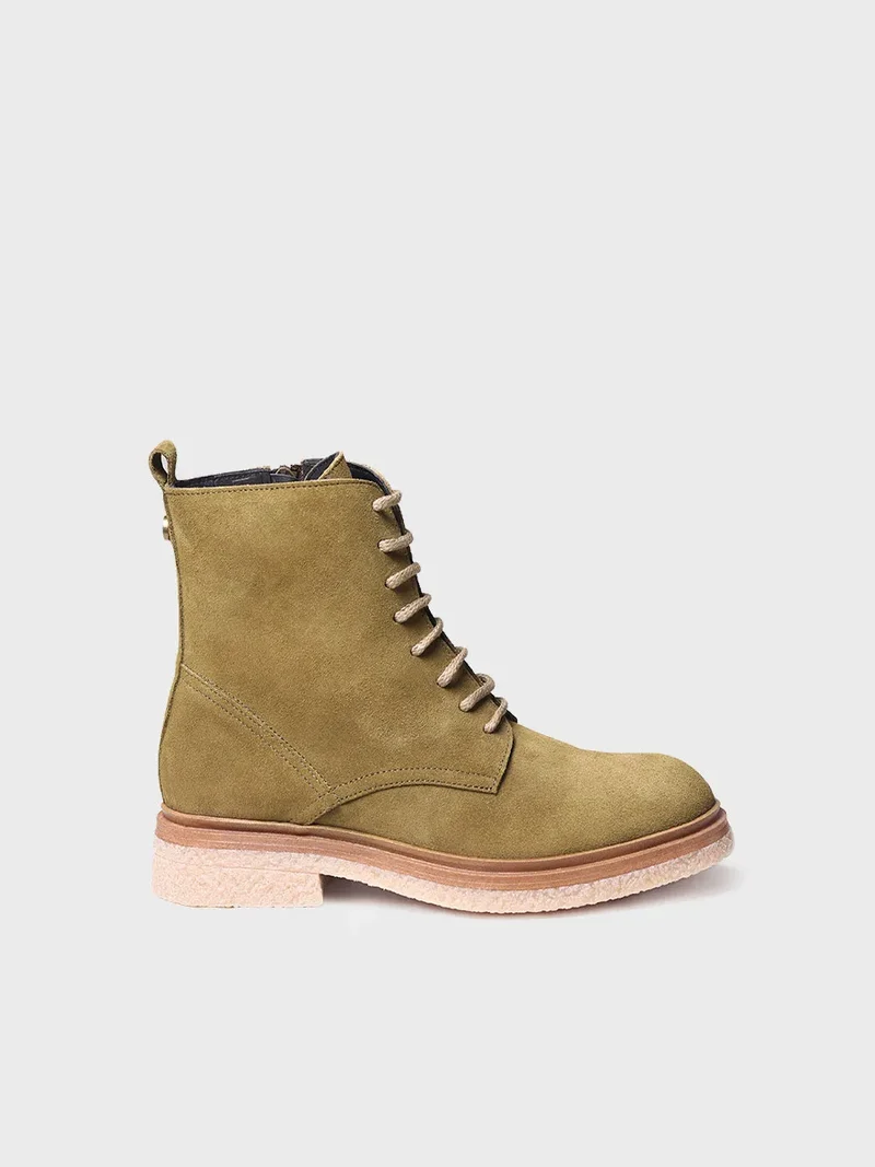 Bota de piel para mujer | LOU-SY