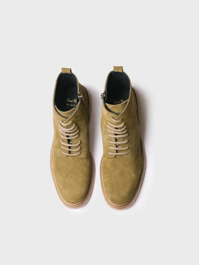 Bota de piel para mujer | LOU-SY