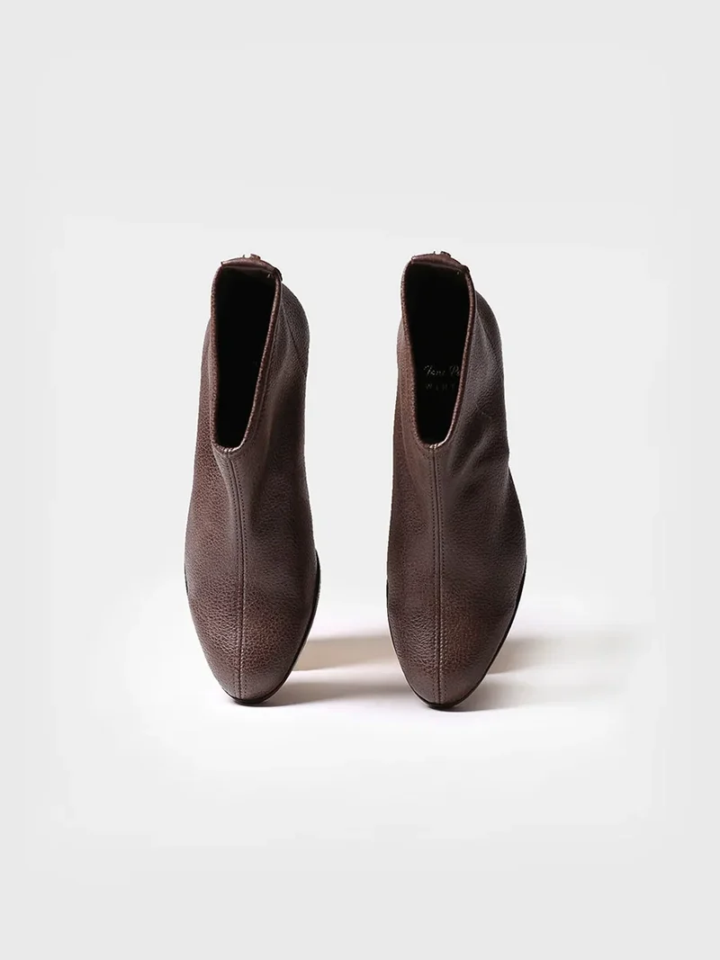 Bota de piel para mujer | FABIA-LP