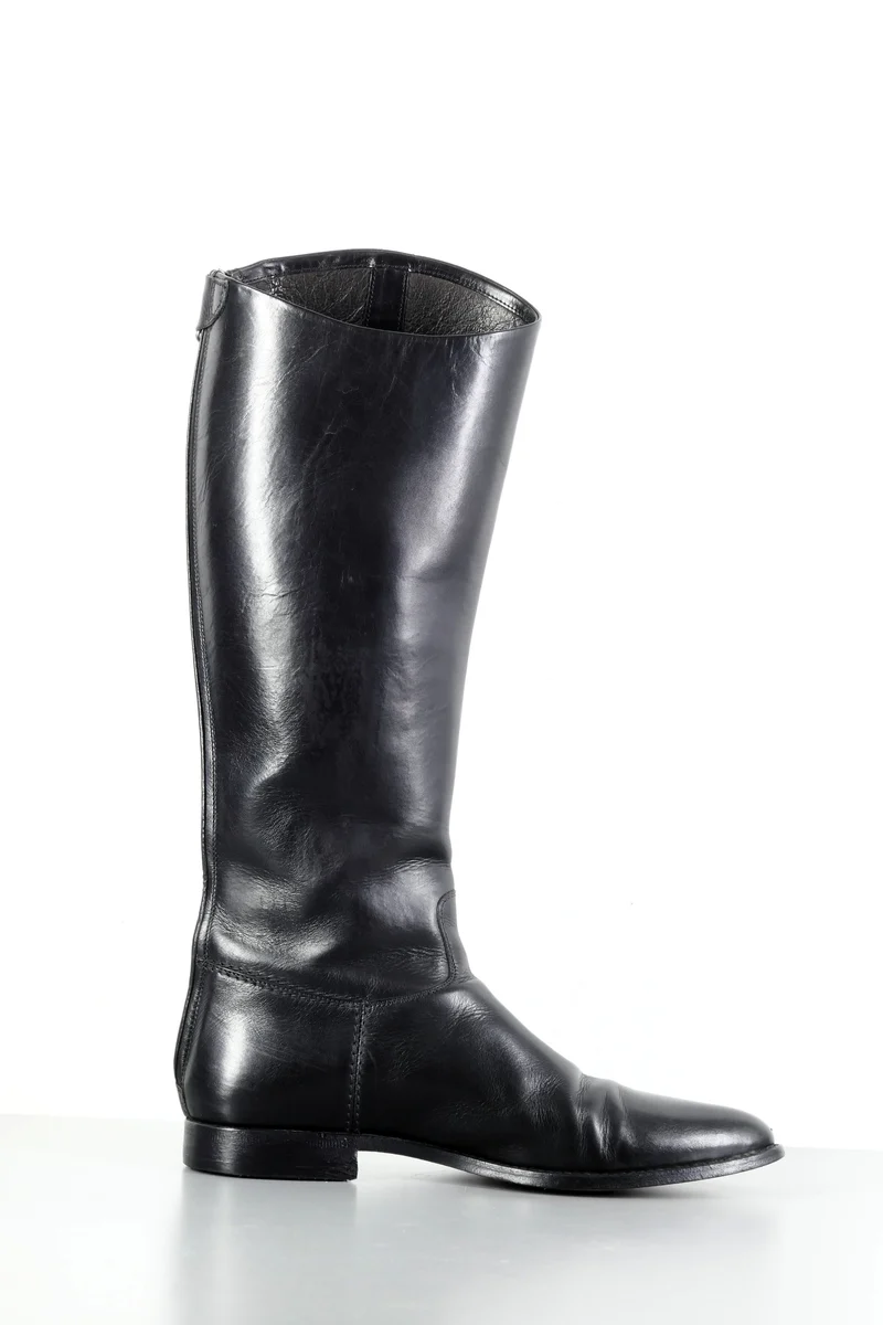 Stiefel Leder schwarz