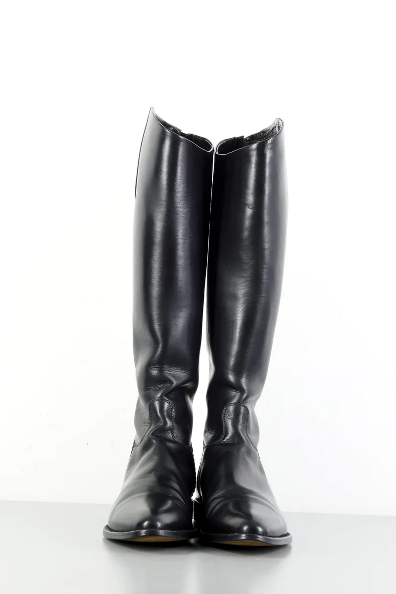 Stiefel Leder schwarz
