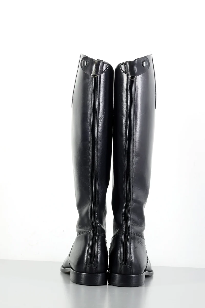Stiefel Leder schwarz
