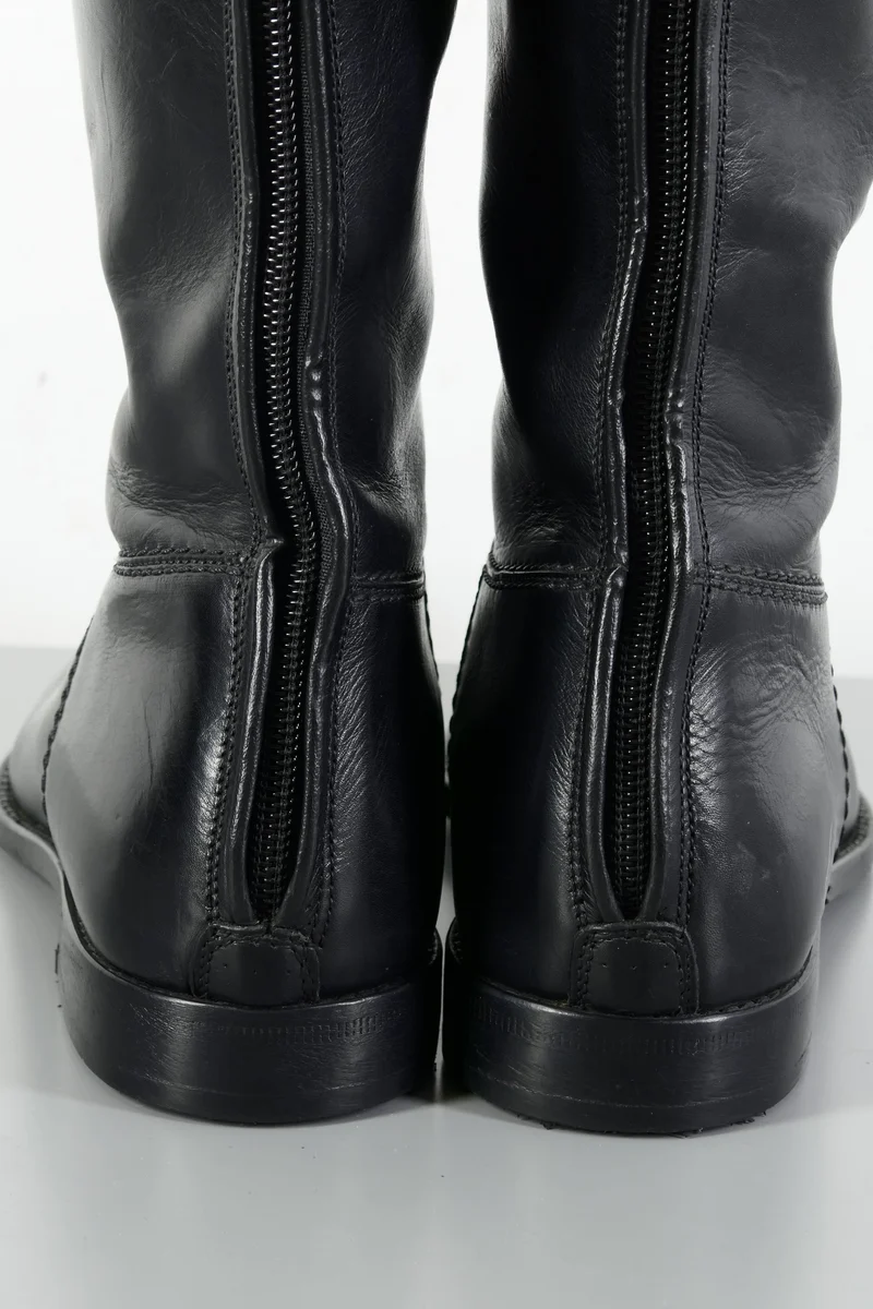 Stiefel Leder schwarz