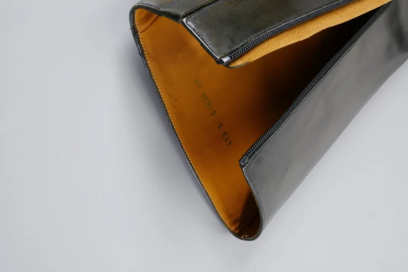 Stiefel Leder dunkelgrün