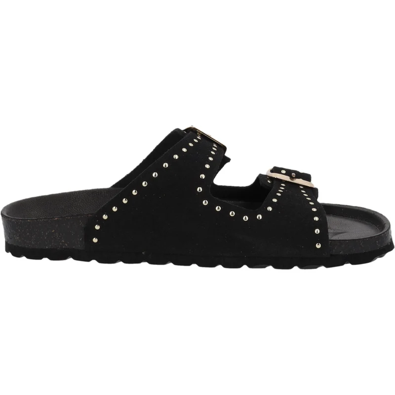 Elaha Rivet Velours Premium Leather Schwarz